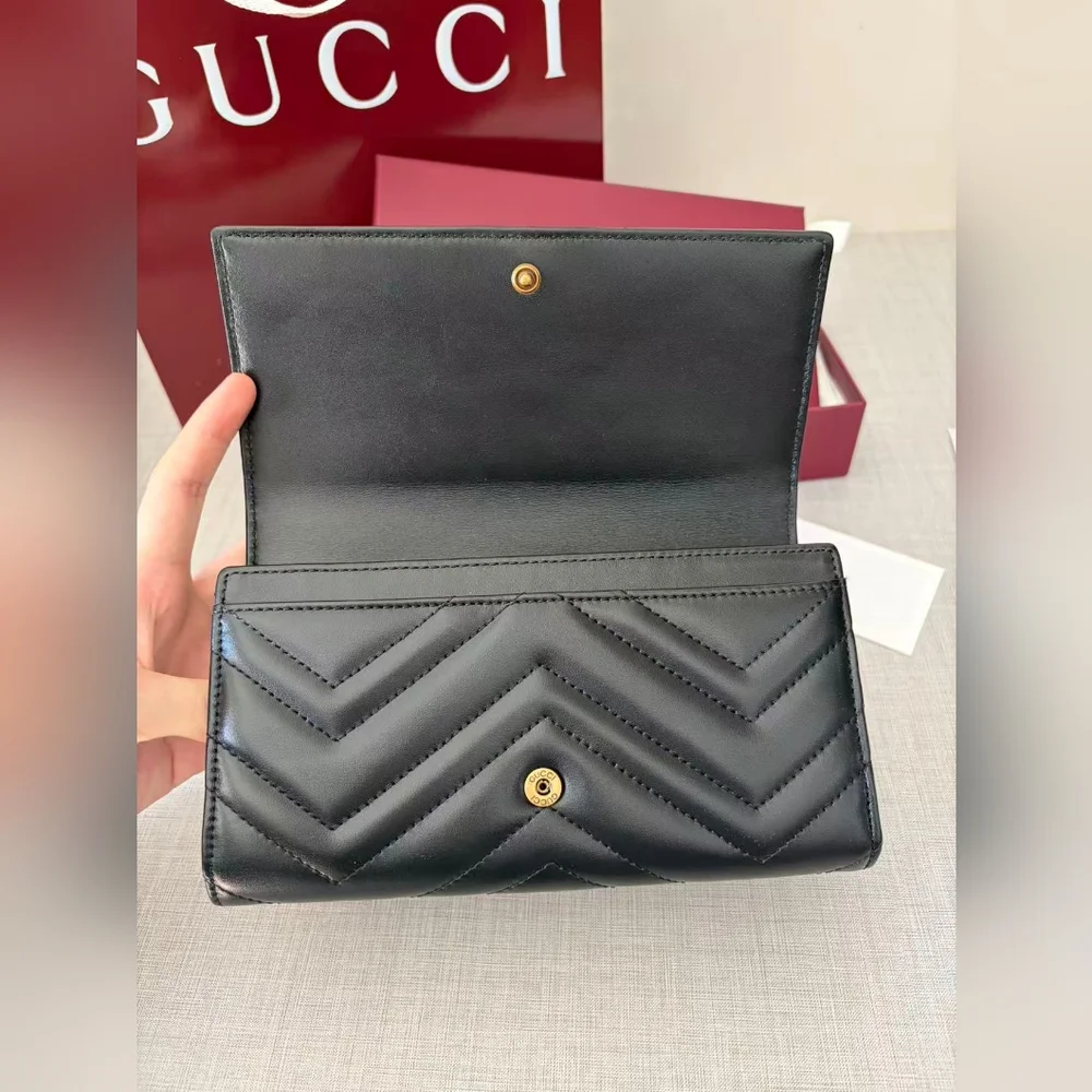 Gucci GG Marmont continental wallet - Picture 4 of 9